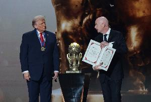 TA：挪威足協呼吁剝奪特朗普的FIFA和平獎，支持道德投訴因凡蒂諾