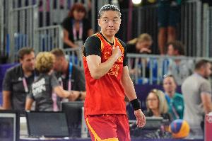 亞洲沙灘運動會三人女籃決賽：中國力克菲律賓登頂 斬獲金牌
