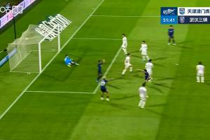 陳哲超破門，三鎮1-0領先津門虎