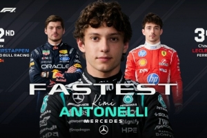 F1邁阿密大獎賽排位賽：安東內利奪得桿位，維斯塔潘第二樂扣第三