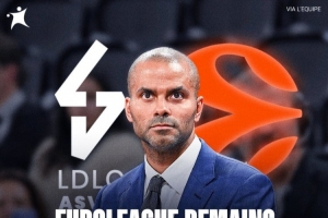 托尼·帕克：阿斯維爾將留在歐籃聯 但保留未來加入NBA歐洲的可能
