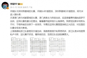李璇：津門(mén)虎主力陣容出戰(zhàn)有拿分想法，海港vs浙江是海港勝算更大
