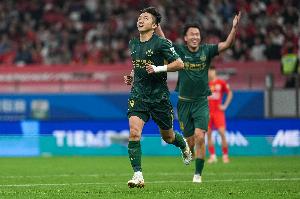 高迪連場中超進球，上次連場進球在23年5月，第二場也是對陣海港